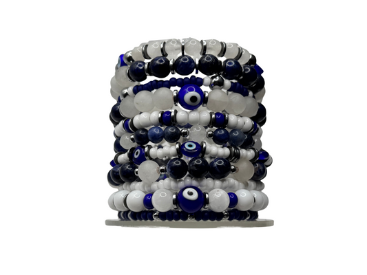 Blue Evil Eye Maxx Staxx